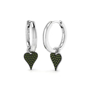 Luysy Heart Gold Diamond Earrings - 0.15ct Luxury Jewelry in 10K/14K gold and platinum with certified lab-grown or natural diamonds