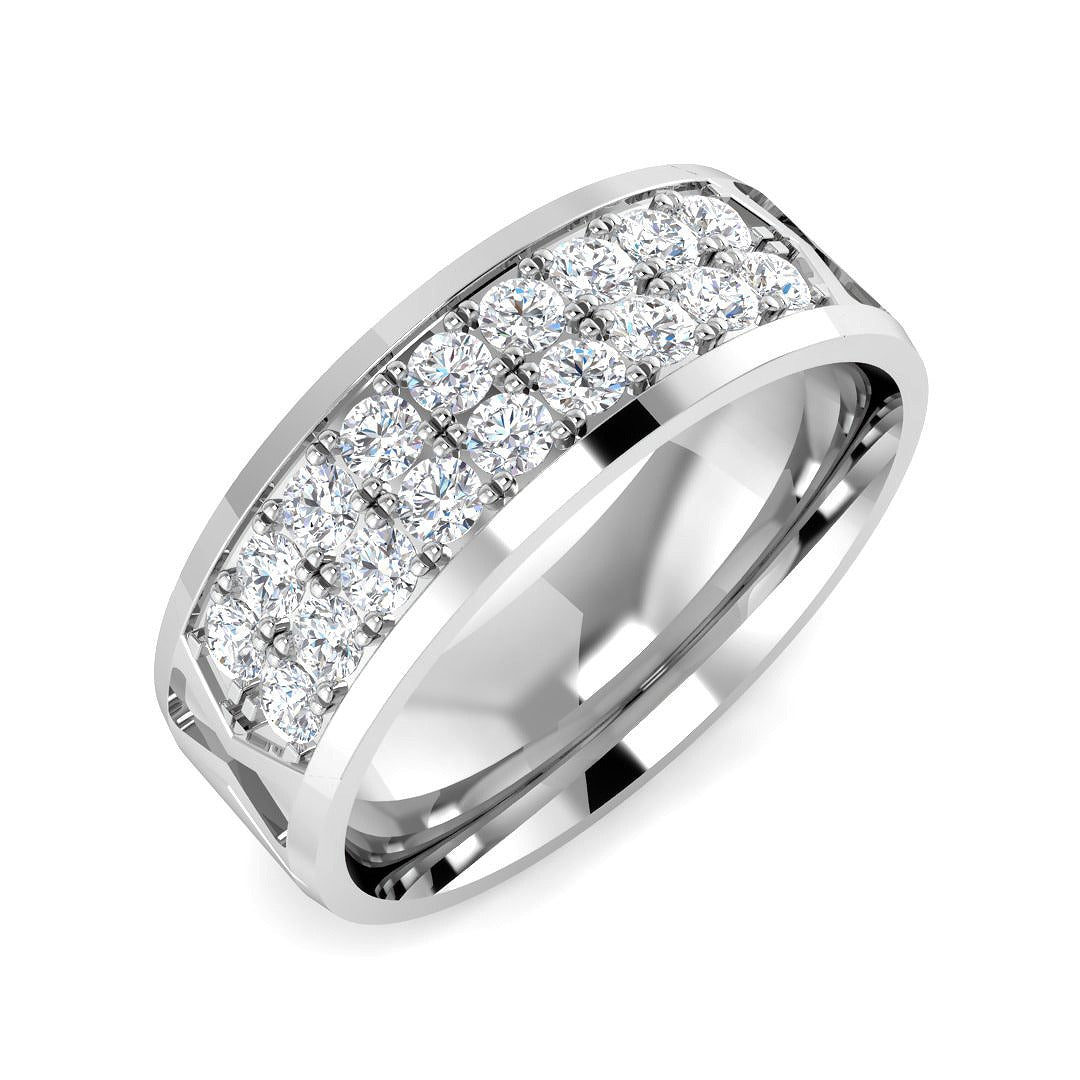 Lab-Grown Diamond Fancy Ring in 10K/14K gold and platinum with certified lab-grown or natural diamonds