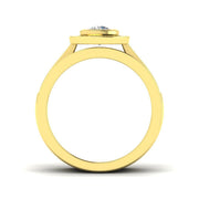 Diamond Whitehass Engagement Ring in 10K/14K gold and platinum with certified lab-grown or natural diamonds