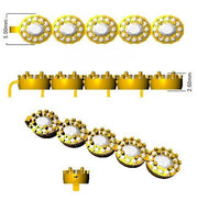 Natural Diamond Oval Halo Tennis Bracelet with Box Clasp and Safety Latch in 10K/14K gold and platinum with certified lab-grown or natural diamonds