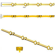 Natural Round & Pear Diamond Tennis Bracelet in 10K/14K gold and platinum with certified lab-grown or natural diamonds