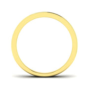 Baguette Diamond Half Eternity Ring in 10K/14K gold and platinum with certified lab-grown or natural diamonds