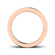 Diamond Half Eternity Ring in 10K/14K gold and platinum with certified lab-grown or natural diamonds
