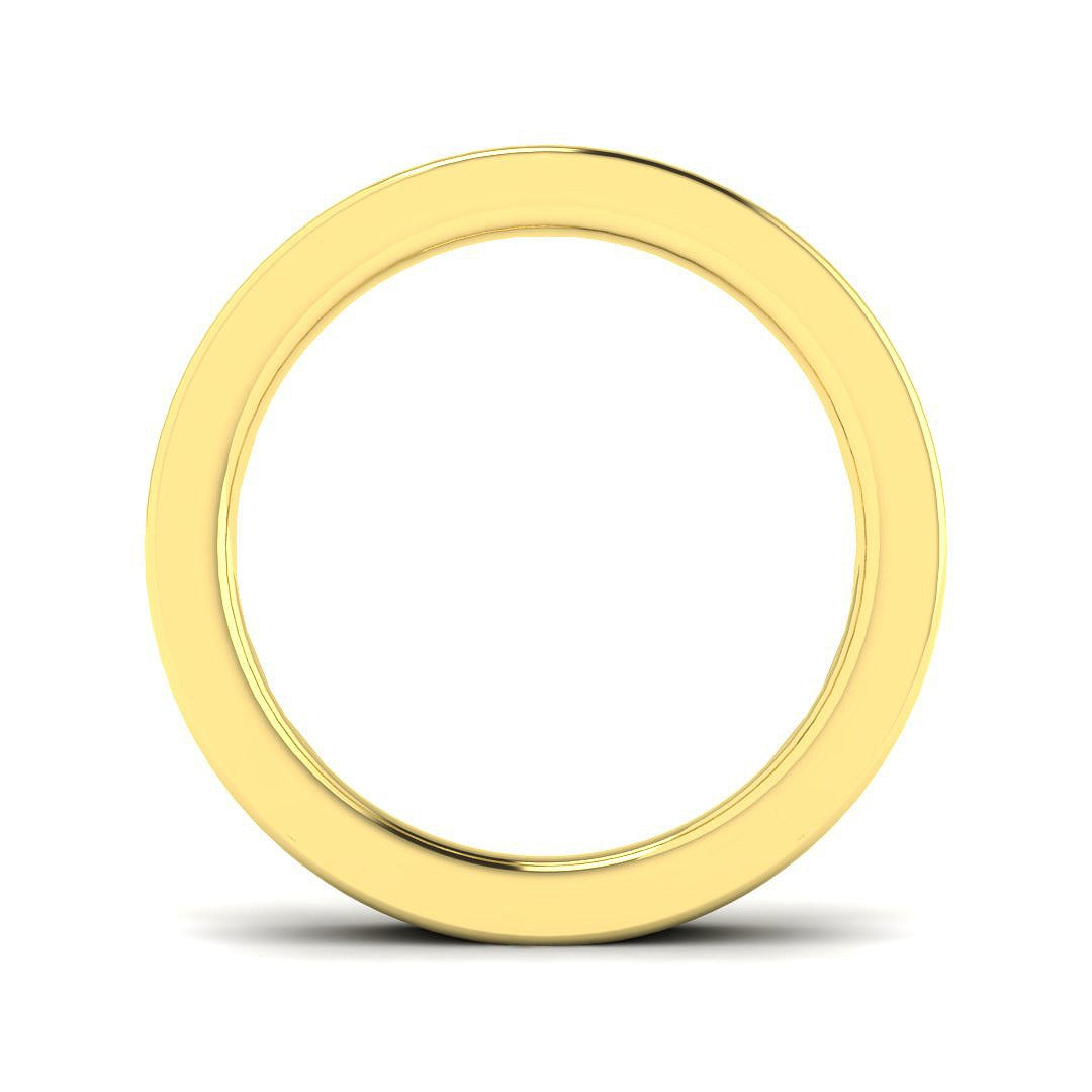 Diamond Half Eternity Ring in 10K/14K gold and platinum with certified lab-grown or natural diamonds