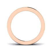 Blue Sapphire & Diamond Full Eternity Wedding Ring in 10K/14K gold and platinum with certified lab-grown or natural diamonds