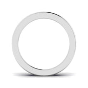Blue Sapphire & Diamond Full Eternity Wedding Ring in 10K/14K gold and platinum with certified lab-grown or natural diamonds