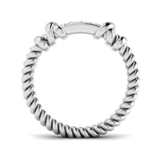 Diamond Totbek Fancy Ring in 10K/14K gold and platinum with certified lab-grown or natural diamonds