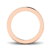 Baguette Diamond Channel Set Full Eternity Ring in 10K/14K gold and platinum with certified lab-grown or natural diamonds