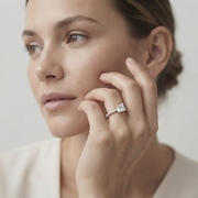 IGI Certified Princess Cut Diamond Engagement Rings in 10K/14K gold and platinum with certified lab-grown or natural diamonds